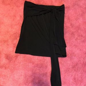 NBD Black Skirt asymmetrical